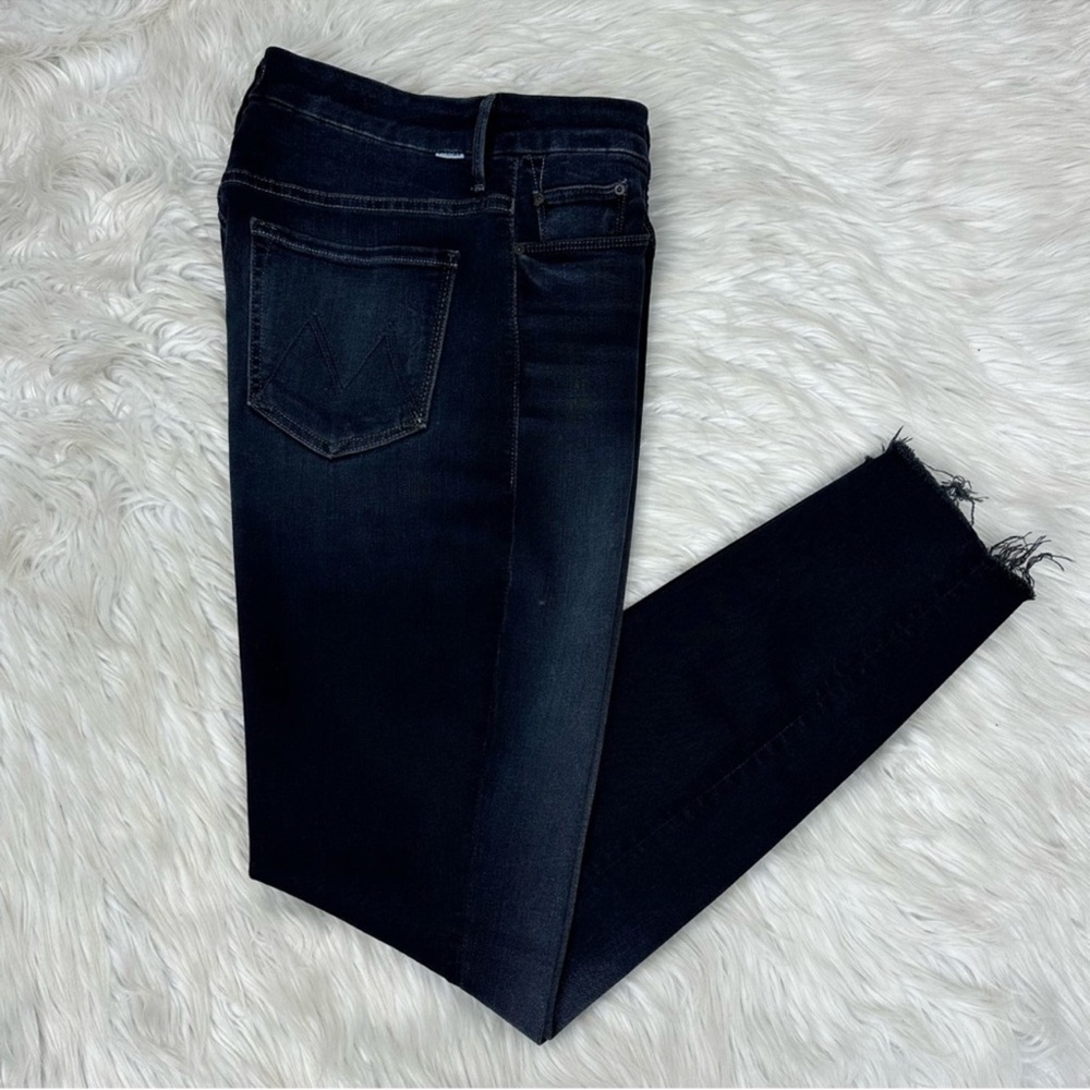 Mother Women’s High Waisted Looker Ankle Fray Last Call Jeans W30/L28